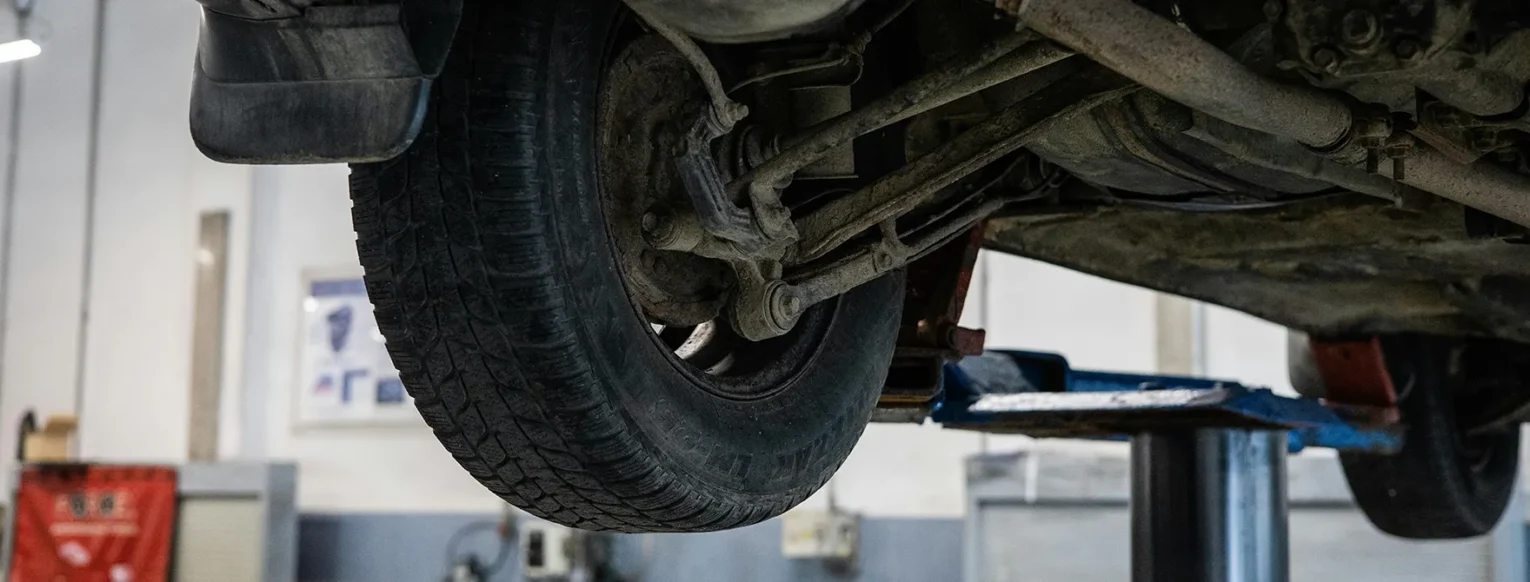 What does the suspension system do?