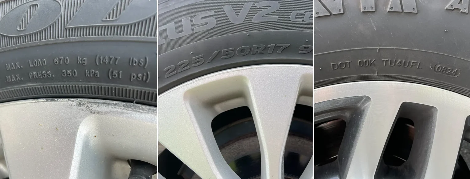 How to Read the Code on a Tire’s Side Wall